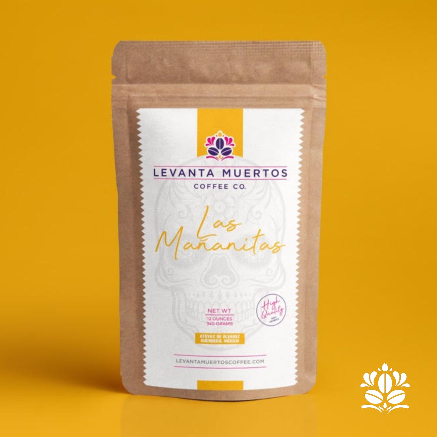 Las Mañanitas Craft Coffee 12 oz. Bakery
